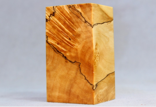 Stabilized Spalted Maple Wood Mod Block